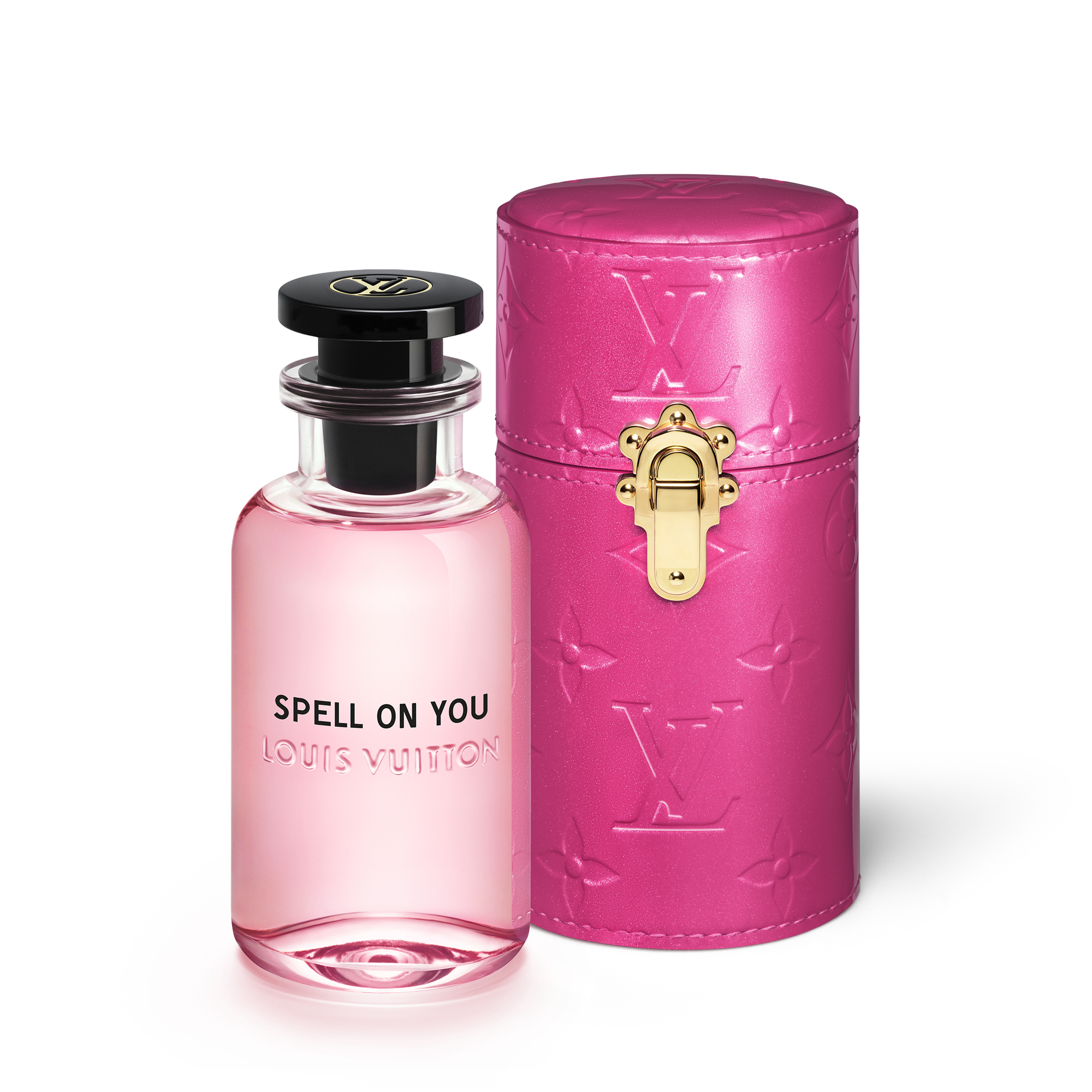 100ML Travel Case LV Remix Monogram Vernis Leather - All Perfumes